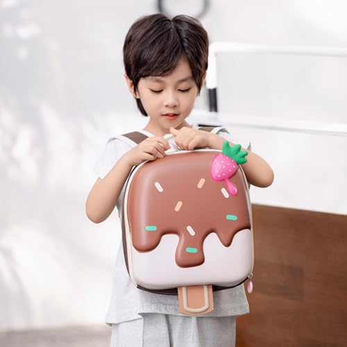 Cartable enfant 3D motif glace original pour la rentrée des petits