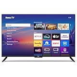 Roku Smart TV – 43-Inch Select Series 4K HDR RokuTV with Roku Enhanced Voice Remote, Brilliant 4K Picture, Automatic Brightness, & Seamless Streaming – Live Local News, Sports, Family Entertainment