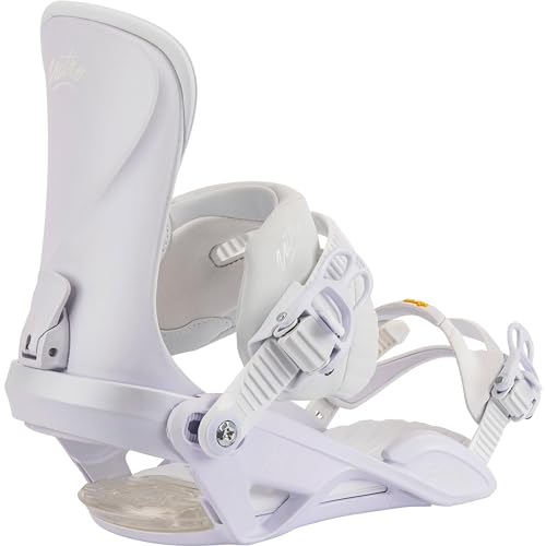 Nitro Ivy Snowboard Bindings 2023 - Women's White Pearls Small/Medium