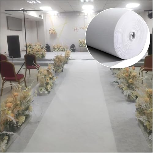Tapis de cérémonie anti-déchirure et découpable épaisseur 2mm pour fête
