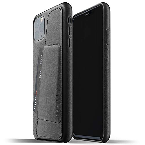 Up To 60% OFF Mujjo Full Leather Wallet Case for Apple iPhone 11 Pro Max  Premium Soft Supple Leather, Unique Natural Aging (Black)