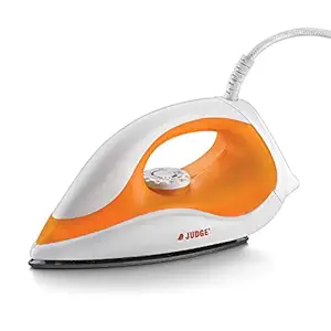 Judge by Prestige Dry Iron 01 750 Watts ABS Body (Orange)