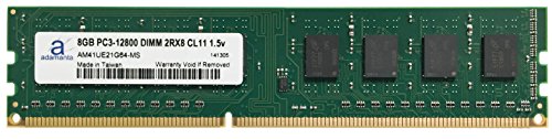 adamanta 8 GB (1 x 8GB) actualización de Memoria RAM para ASUS Maximus VII Hero DDR3 1600 PC3 – 12800 DIMM 2RX8, CL11, 1.5 V