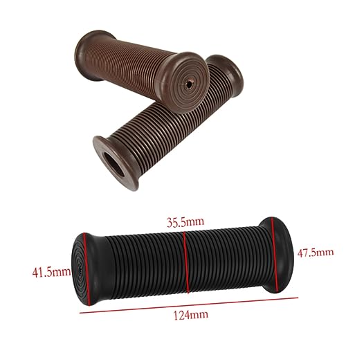COOLHIYA 1 Par Aperto De Alça De Ciclo Capas De Guiador Manoplas Do Guidão Apertos De Motocicleta Gu