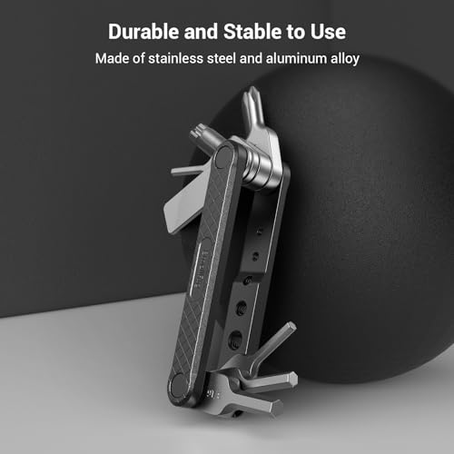 SMALLRIG Folding Tool Set with Screwdrivers Zestaw Składanych Narzędzi ze śrubokrętami i Kluczami Sześciokątnymi, w Zestawie Siedem Funkcjonalnych Narzędzi - 4681