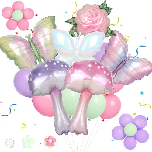 Ballons champignons et papillons pour émerveiller les enfants et créer des souvenirs