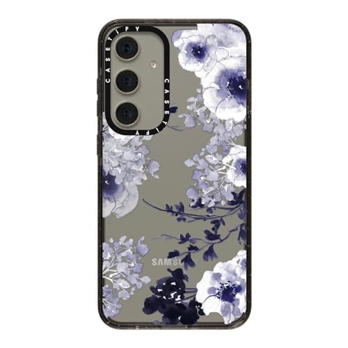 Coque Samsung Galaxy S24+ CASETiFY Impact Bleu à ressort Noir transparent - 3