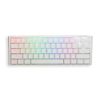 Amazon | Ducky Channel One 3 Mini Pure White 60 Percent