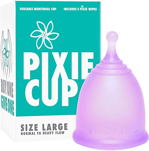 Pixie Menstrual Cup - Ranked 1 for Most Comfortable Menstrual Cup and Best