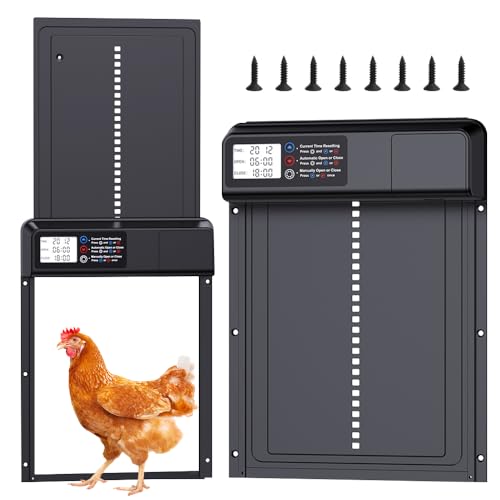 XPJBKC Poulailler automatique avec minuterie,...