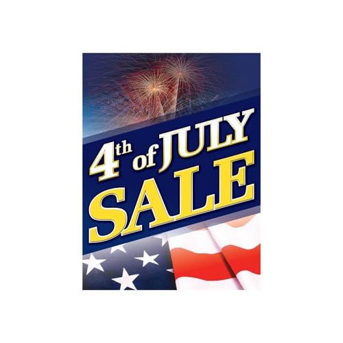 4th of July Holiday Sale Sign