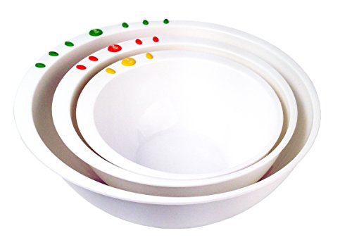 Curious Chef Children's 3-Piece Mixing Bowl Set