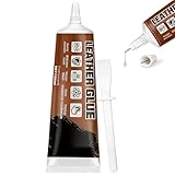 Allisway 100ml Colla per Pelle, Colla per Pelle e Cuoio, Impermeabile e Trasparente, Con F...