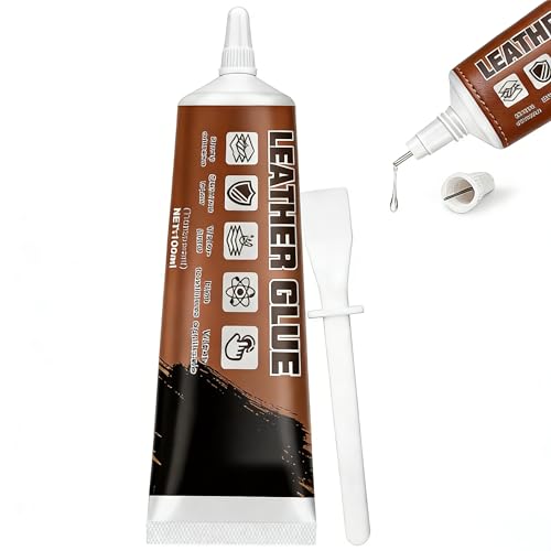 Allisway 100ml Colla per Pelle, Colla per Pelle e Cuoio,