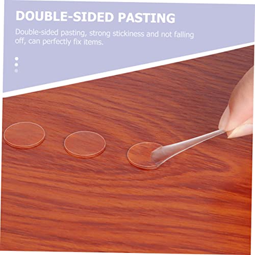 Zerodeko 200Pcs Non-Marking Glue Point Car Posters Automotive Stickers Wick Stickers Clear Balloon Two Sided Adhesive Circle Dot Labels Removable Sticky Putty Adhesive Point Sticker #TOP5
