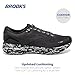 Brooks Men's Ghost 15 Neutral Running Shoe - Ebony/Black/Oyster - 11 Medium
