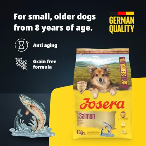Josera Mini Senior Salmon 3 kg Trockenfutter für Hunde