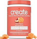 REVOLUTIONARY FORMULA FOR PEAK PERFORMANCE: Experience the next generation of creatine supplementation with our vegan gummies, powered by 1.5g of premium Creapure Creatine Monohydrate per gummy. Crafted for athletes and wellness seekers alike, these ...