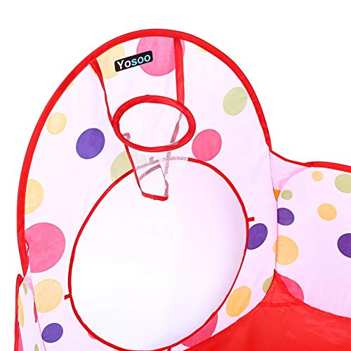 3 pçs/conjunto barraca de brinquedo infantil, casinha infantil e túnel de rastreamento para crianças