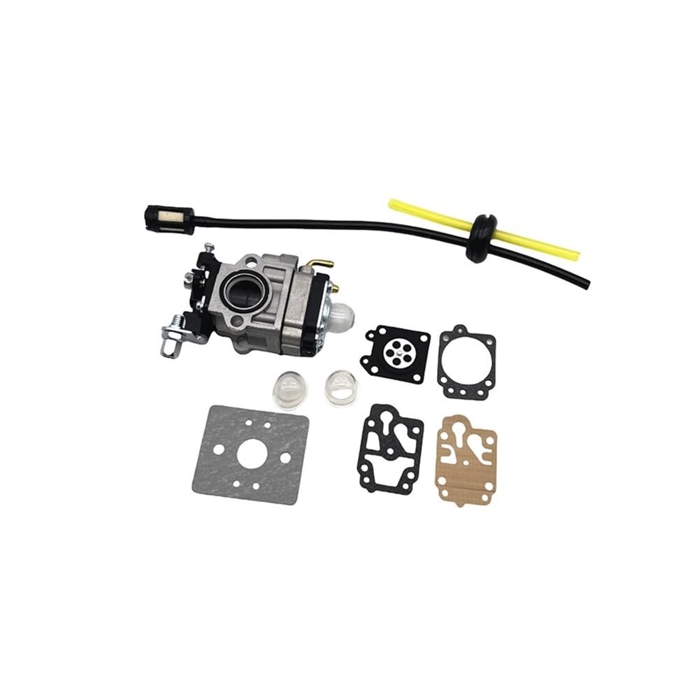 Kit carburateur 15 mm pour réparer une débroussailleuse 43cc 52cc qui cale avec bougie rouge