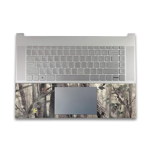 Image of Glossy Glitter Gaming Skin Compatible with HP Envy x360 16 inch (2023) - Tree Camo - Premium 3M Vinyl Protective Wrap Decal Cover - Easy to Apply | Crafted in The USA by MightySkins
