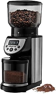 Gourmia GCG205 14-Ounce Automatic 4-Mode Digital Conical Burr Grinder with 39 Adjustable Grind