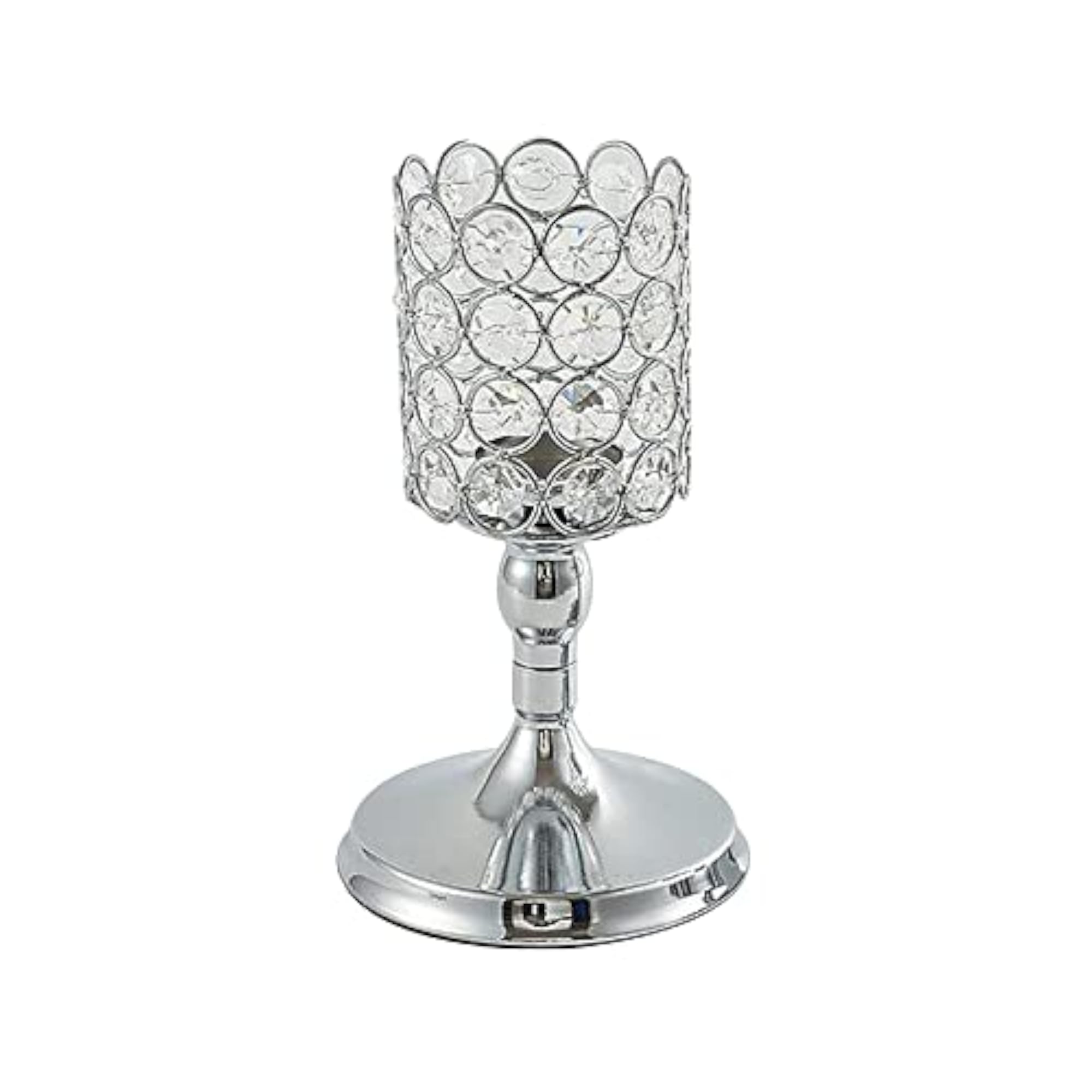 Crystal Tealight Candle Holders for Wedding Centerpiece