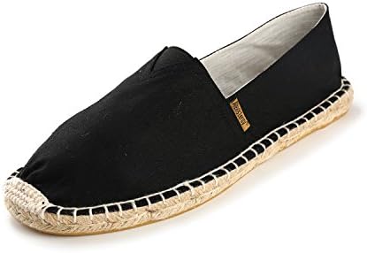 Alexis Leroy Women's Flat Espadrilles Canvas Shoes Slip on Espadrilles
