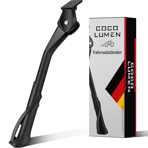 COCOLUMEN Cavalletto per Bicicletta – 24 – 28 Pollici Regolabile – Supporto per Bicicletta Fino a 35 kg – Cavalletto Centrale per Bicicletta elettrica, Bici da Trekking, montainbike, Bici da Città