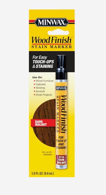 Minwax63487 Wood Finish Dark Walnut Stain Marker Interior Wood (1)
