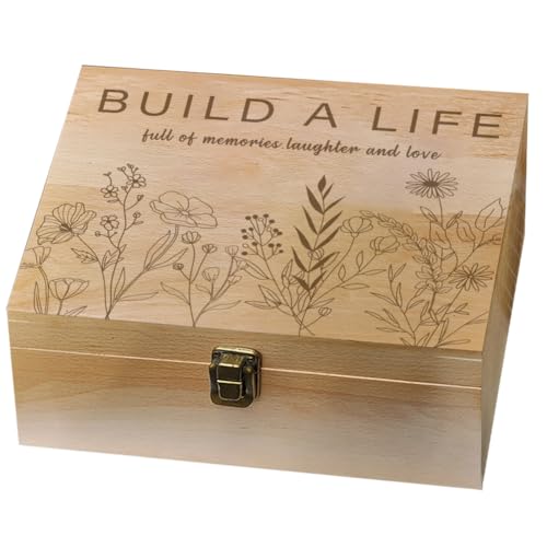 arricraft 1 Pc Wood Memory Keepsake Box