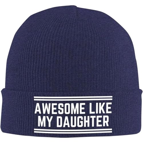 Bonnet génial comme ma fille bonnet tricoté élastique et doux à offrir