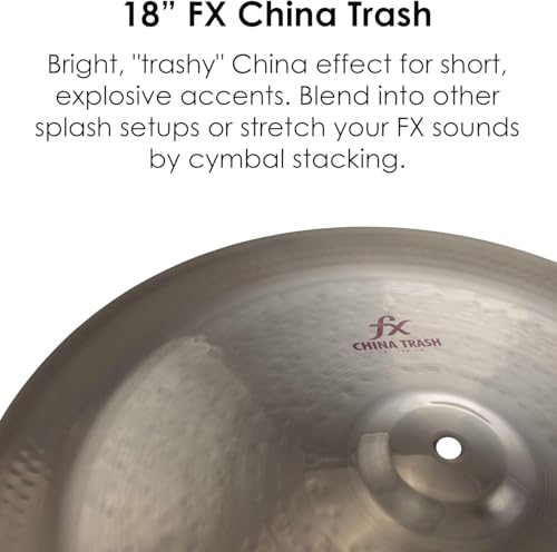 Zildjian FX Cymbals Series - 18 Zoll Oriental China Trash Cymbal