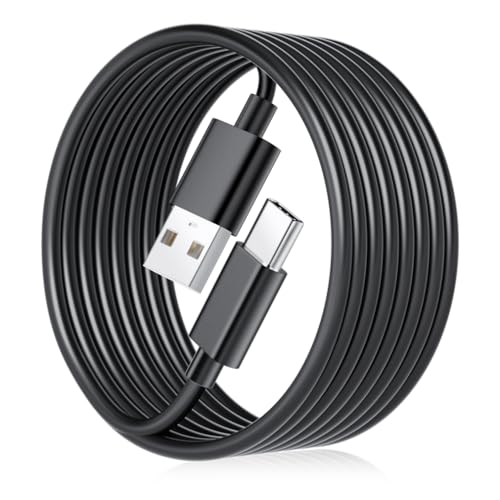 SIOCEN USB-C-Kabel für PS5 DualSense und Xbox Series X/S Controller - Ladekabel für PlayStation 5 und Xbox Series Controller