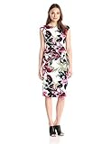 Maggy London Women's Patio Lily Printed Sheath Dress