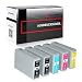 Produktbild 5 Tintenpatronen kompatibel für Epson Workforce Pro WF-4630 4640 DWF DTWF 5110 5190 DW 5620 5690 DWF C13 T7911 T7912 T7913 T7914 4010