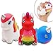 JOYIN 3 Pack Jumbo Squishy Slow Rising Fantasy Animal Toy Slow Rising Stress Relief Soft Squeeze Kawaii Animal Friends Toys for Boys and Girls