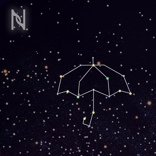 Piano with Rain for Sleep 12 Hours - "Here but Elsewhere" cover art