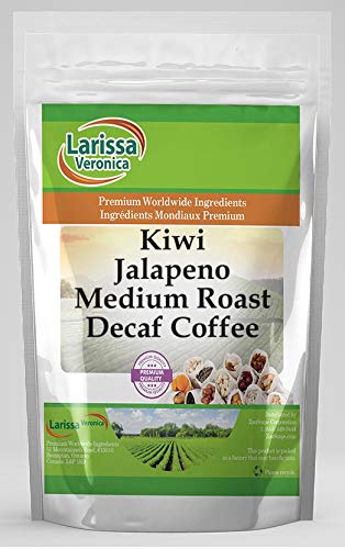 Café Descafeinado Kiwi Jalapeño Tostado Medio en Grano 4 oz