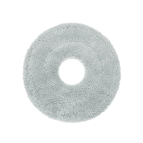 Für Trouver E30 für Aqua RLE52SC Staubsaugerzubehör Ersatz-Mopptuch und Seitenbürsten-Kit Mikrofaser-Nylonfilter passend für E30 für Aqua RLE52SC Set mit 5 Wischtüchern und 6 Seitenbürsten