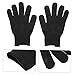 HANABASS 2pairs Cut-Resistant Wire Gloves Outdoor Protective Gardening Tools for Women Men Roping Rappelling Heavy Duty Cut Work Gloves