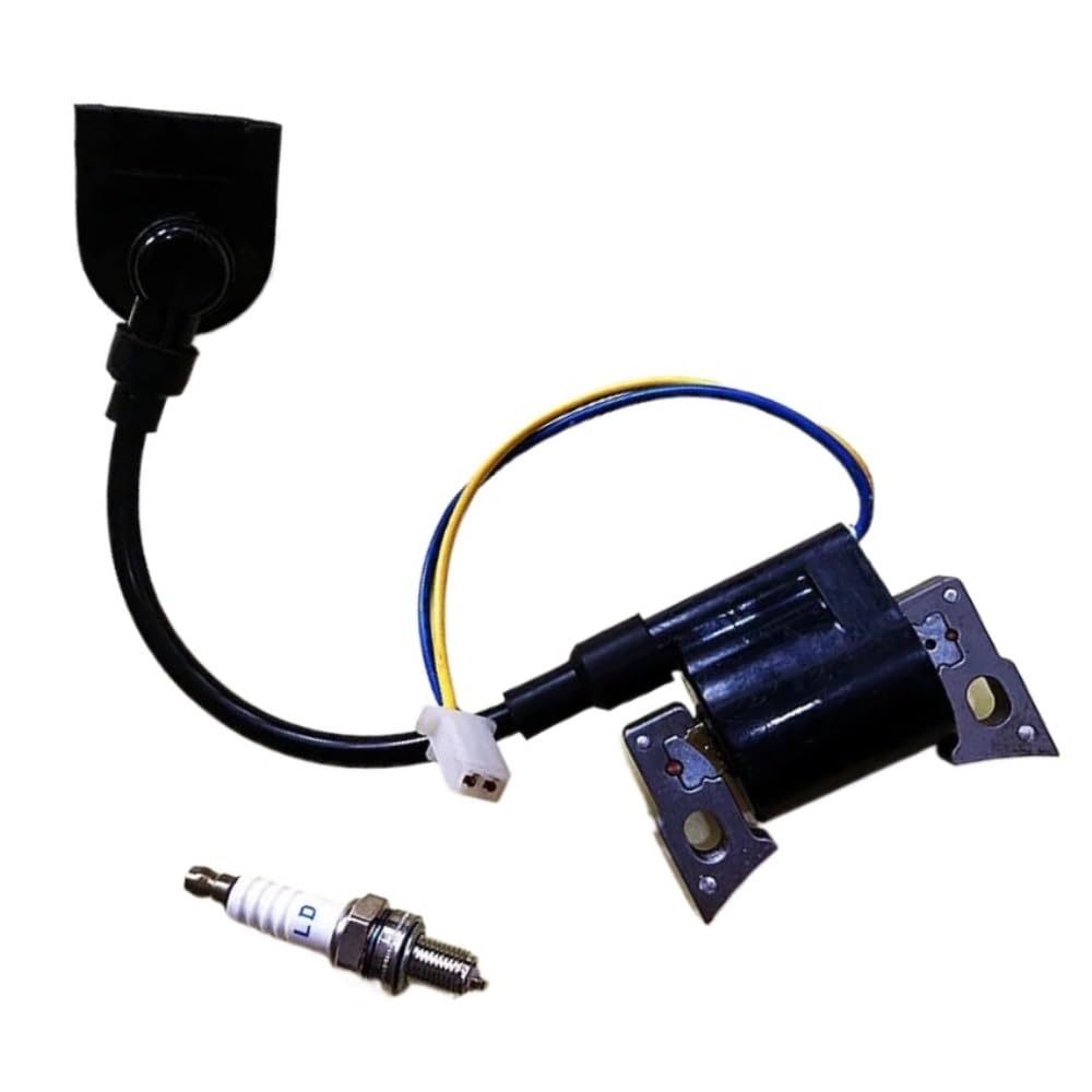 Bobina de Encendido y bujía compatibles con Motores de Gasolina IG2000, IG2600, KGE2000TI y KG158. KG105-14100.