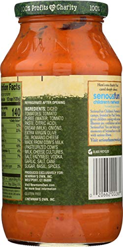 Image of Newmans Own Vodka Sauce, 24 oz