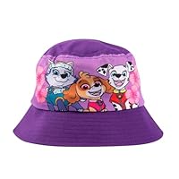 Paw Patrol Fischerhut für Mädchen - Skye, Everest und Marshall Kinder Bucket Hat Sonnenhut Sonnenschutz Anglerhut Blau