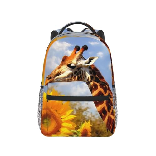 Sac à dos ordinateur portable girafe pour le travail et voyage