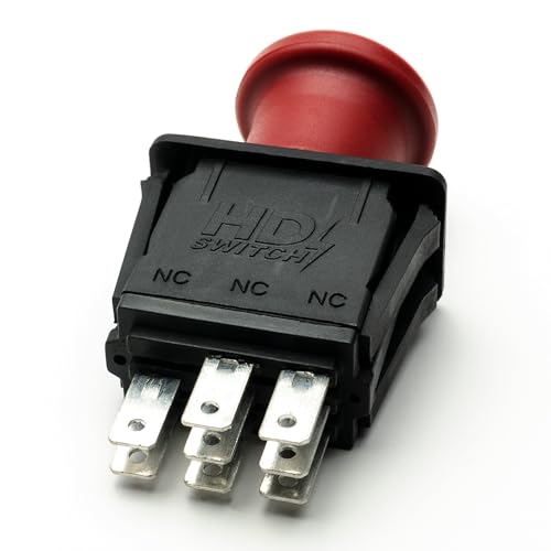 Interruptor HD 776476 de embrague de cuchilla PTO de 10 amperios para cortacésped Hustler Z 8