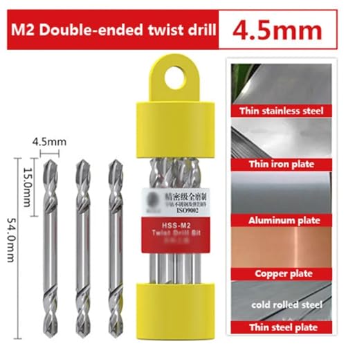 Foret perceuse électrique à main 4.5mm double tête pour travaux mécaniques - 2