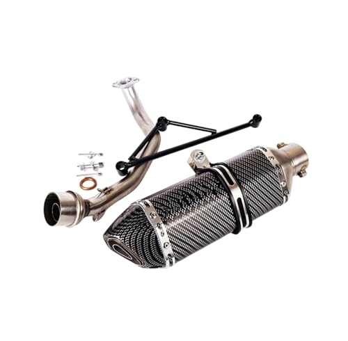 Pot d'échappement moto GY6 125cc/150cc en inox résistant pour stopper la rouille