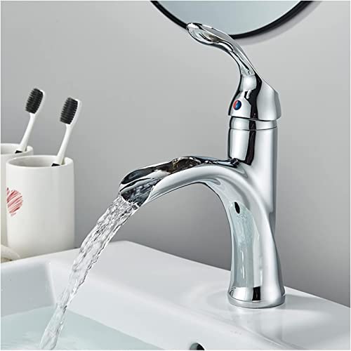 Mitigeur de salle de bain monotrou à commande fluide et jet d'eau doux - 2