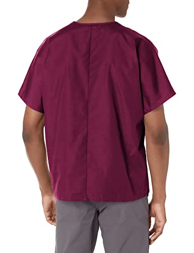 Image of Cherokee Scrubs for Women and Men Unisex V-Neck Tunic Nursing Scrub Top with Chest Pocket, Tuckable Durable Fabric - 4777 | 1 Chest Pocket For Essentials, Traditional Fit, Durable Construction, Comfortable Knit Details, Easy Care, Tuckable Style